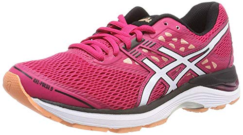 Asics Gel-Pulse 9, Zapatillas de Running Mujer, Rosa (Bright Rose/White/Black 2101), 37 EU