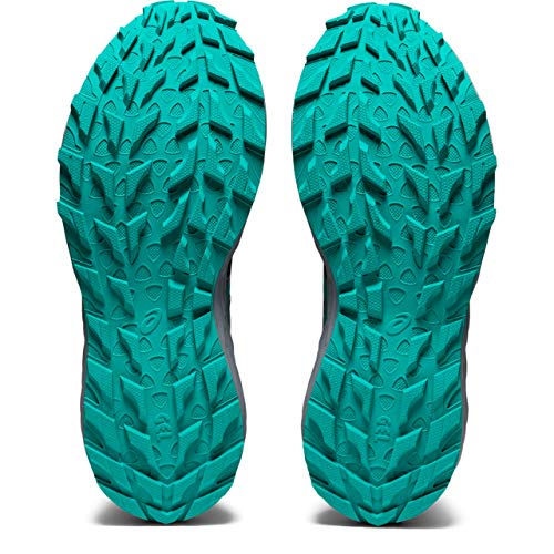 Asics Gel-Sonoma 6, Trail Running Shoe Mujer, Carrier Grey/Baltic Jewel, 38 EU