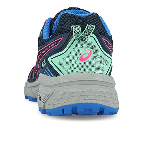 Asics Gel-Venture 7 GS, Running Shoe, Peacoat/Hot Pink, 39.5 EU