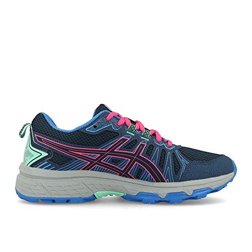 Asics Gel-Venture 7 GS, Running Shoe, Peacoat/Hot Pink, 39.5 EU