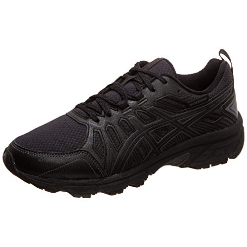 Asics Gel-Venture 7 WP, Trail Running Shoe Womens, Noir Gris Foncã, 38 EU