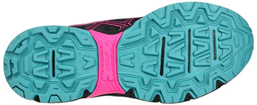 ASICS Gel-Venture 8, Zapatillas de Running Mujer, Color Negro Y Rosa, 42 EU