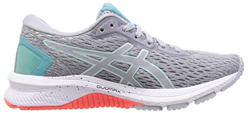 ASICS GT-1000 9, Zapatillas de Running Mujer, Piedmont Grey Bio Mint, 38 EU