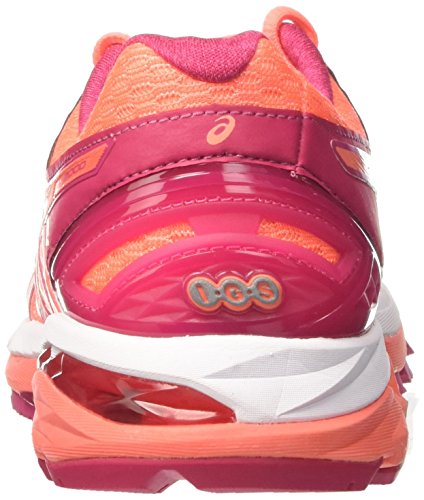 Asics GT 2000-5, Zapatillas de Running para Mujer, Naranja (Flash Coral/Coral Pink/Bright Rose), 37 EU