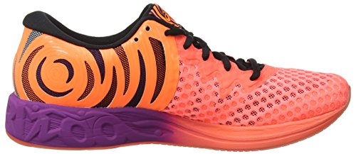 Asics Noosa Ff 2, Zapatillas de Entrenamiento para Mujer, Naranja (Flash Coral/Black/Shocking Orange 0690), 39.5 EU