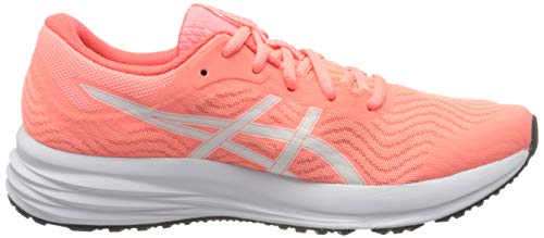 Asics Patriot 12, Road Running Shoe Mujer, Sun Coral/White, 40.5 EU