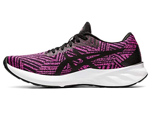 ASICS Roadblast Zapatillas de correr para mujer, Rosa (negro, rosado, (Pink Glo/Black)), 37.5 EU