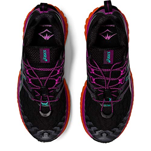 Asics Trabuco MAX, Zapatilla de Trail Running Mujer, Black/Digital Grape, 40 EU