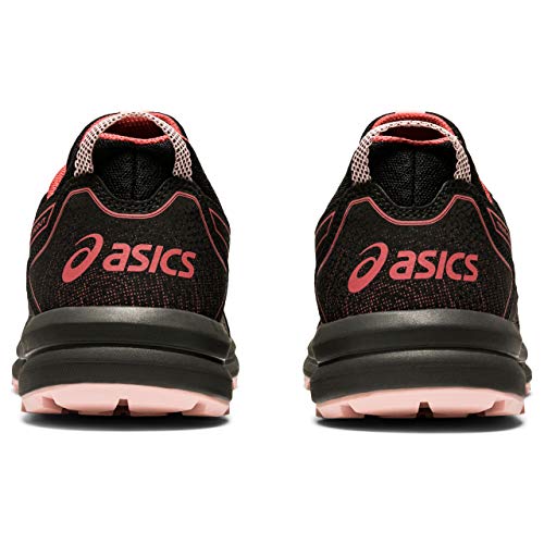 Asics Trail Scout, Sneaker Mujer, Negro/Dried Rose, 38 EU
