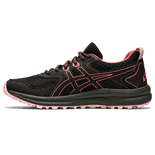 Asics Trail Scout, Sneaker Mujer, Negro/Dried Rose, 38 EU