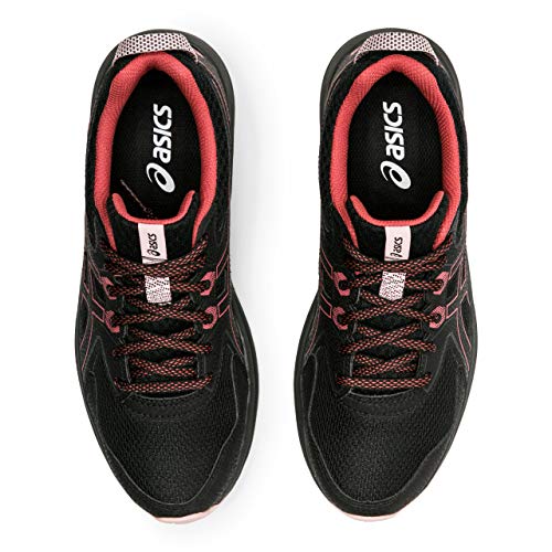 Asics Trail Scout, Sneaker Mujer, Negro/Dried Rose, 38 EU