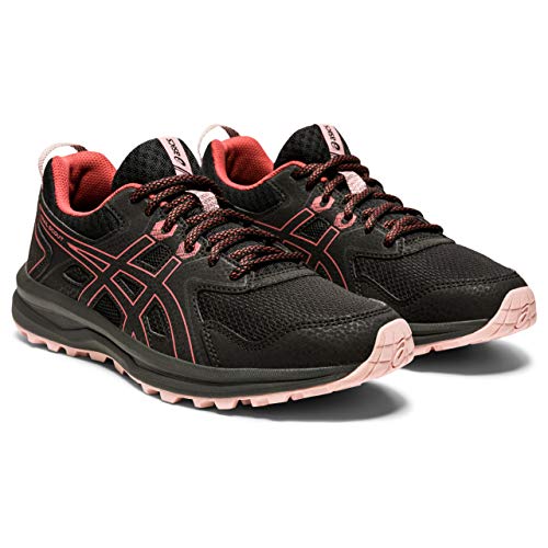 Asics Trail Scout, Sneaker Mujer, Negro/Dried Rose, 40 EU