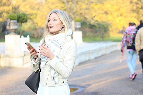 Auriculares Urbanista San Francisco [Auriculares DINÁMICOS], Gestión de Llamadas con micrófono, Entrada estéreo de 3,5 mm – Fluffy Cloud