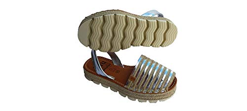 Avarca MENORQUINA-14427 (Plata, Numeric_38)