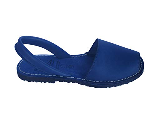 Avarca Menorquina 2010-S - Sandalia Señora Piel - 38, Azul
