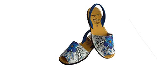 Avarca MENORQUINA-376AV (Azul, Numeric_41)