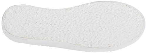 A|X Armani Exchange Snakeskin Textured Slip On Platform Sneaker, Zapatillas Deportivas. Mujer, Blanco, 39.5 EU