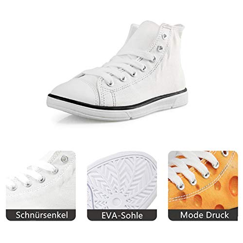 AXGM - Zapatillas de Lona para Mujer, Modernas, Nubes, Galaxia, Lona, Zapatillas, Zapatos de Senderismo, Zapatos de Ocio, Cordones cómodos, Zapatos Planos, Color, Talla 40 EU