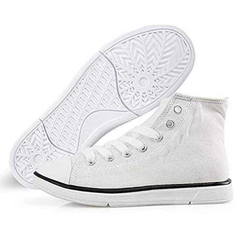 AXGM - Zapatillas de lona para mujer, zapatillas de senderismo, diseño de calavera estampada, color rosa, color, talla 39 EU