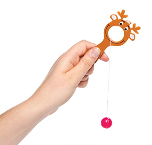 Baker Ross Mini renos Bat & Ball juegos: juguetes novedosos para niños, fiesta perfecta, botín o bolsa de premios (paquete de 5)