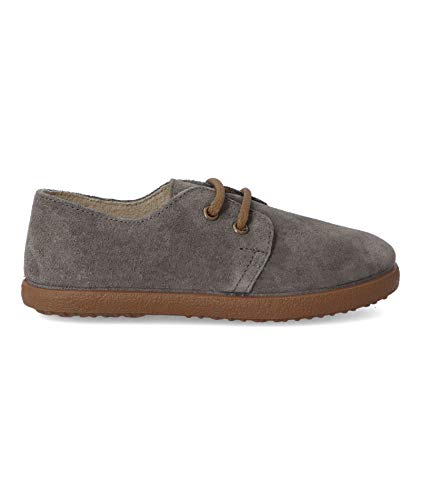 BATILAS Zapato Blucher Serraje niño Bat 425/030 Gris - 25, Gris