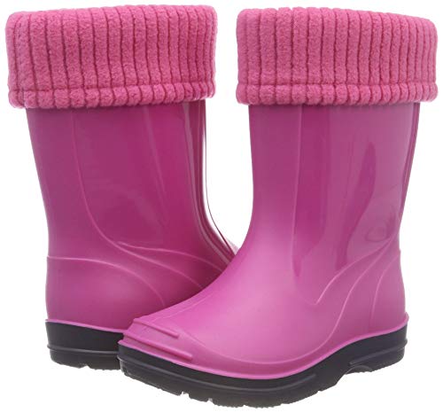 Beck Basic, Botas de Agua Niños, Rosa (Pink 06), 31 EU