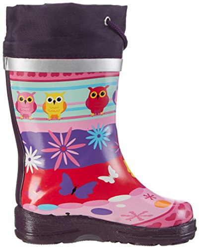 Beck Eule, Botas de Agua para Niñas, (Multicolor 50), 32 EU