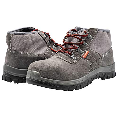 Bellota 7230642S1P Botas Serraje y Lona, Gris, 42