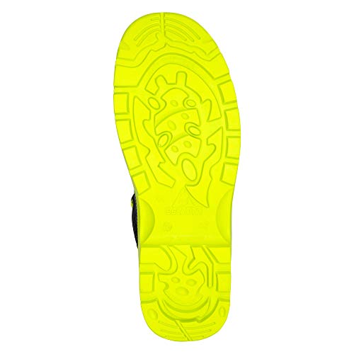 Bellota 7230945S1P Bota de seguridad, Negro, Verde, 45 EU