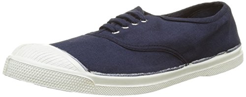 Bensimon Tennis Lacet Femme, Zapatillas Mujer, Azul (Marine), 38 EU