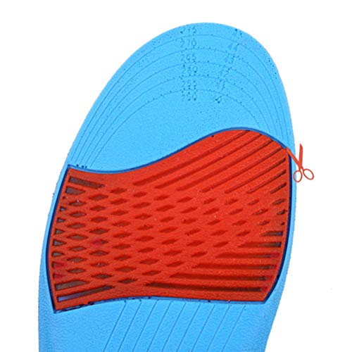 BESTOYARD Par de Plantillas para Pie Plano Plantillas para Zapatos con Alzas Elevadora de Pu Invisible para Mujer 2,3 cm - Tamaño L