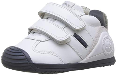Biomecanics 151157-1, Zapatillas de Estar por casa Unisex niños, Blanco (Blanco Y Azul (Sauvage) F), 21 EU