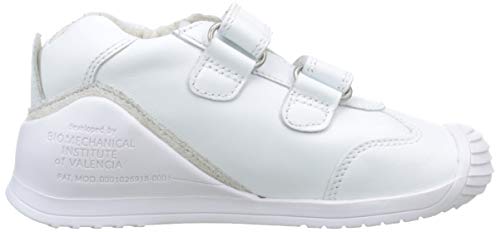 Biomecanics 151157-2, Zapatillas de Estar por casa Unisex niños, Blanco (Blanco (Sauvage) Colores), 19 EU