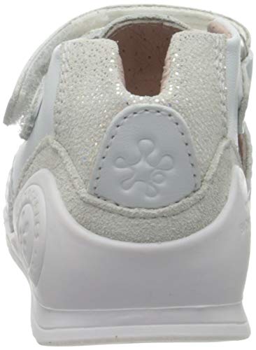 Biomecanics 202127, Sandalias Niñas, Blanco (Blanco (Sauvage)) B, 19 EU