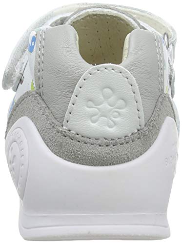 Biomecanics 202152, Sandalias para Niños, Blanco (Blanco Y Dinos (Sauvage Y Estampado) Paprika), 20 EU