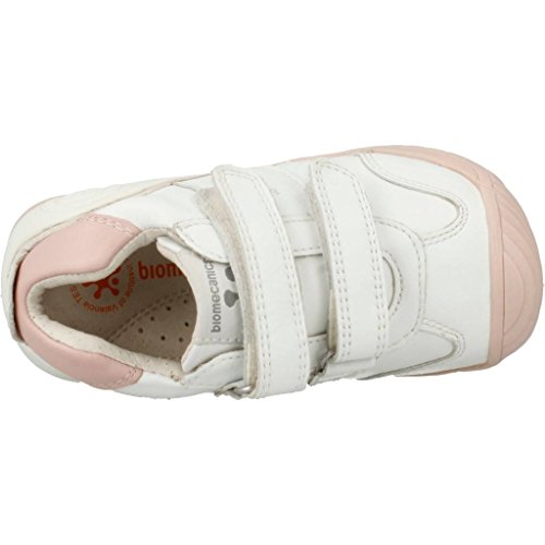 BIOMECANICS Botita 151157 Cuero Niñas Color Blanco-Rosa talla: 21