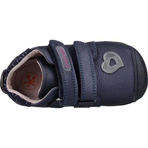 BIOMECANICS - Botita Biomecanics Corazon Cuero Niñas Color: Marino Talla: 22