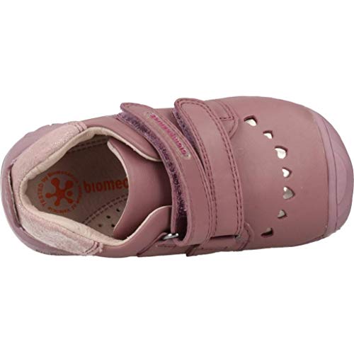 BIOMECANICS - Botita Biomecanics Picado Cuero Niñas Color: Malva Talla: 23