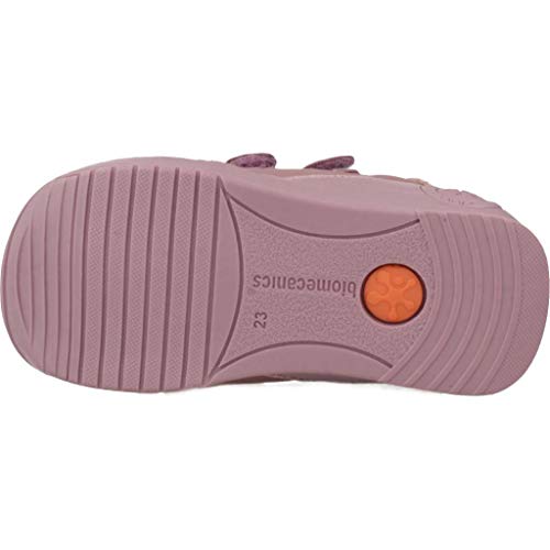 BIOMECANICS - Botita Biomecanics Picado Cuero Niñas Color: Malva Talla: 23