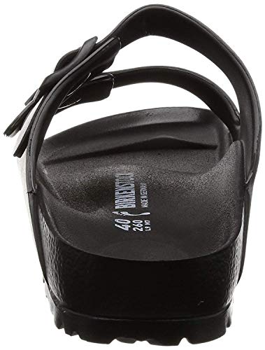 Birkenstock Arizona EVA, Sandalias de Punta Descubierta Mujer, Negro (Noir Noir), 38 EU