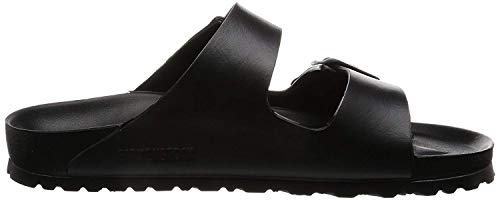 Birkenstock Arizona EVA, Sandalias de Punta Descubierta Mujer, Negro (Noir Noir), 38 EU