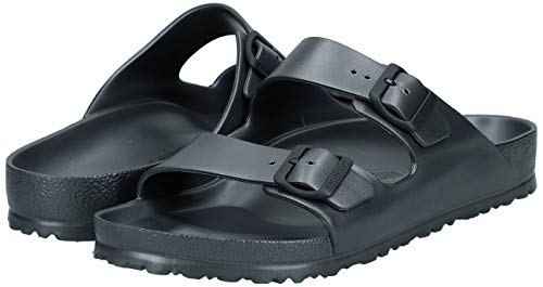 Birkenstock Arizona EVA, Sandalias de Punta Descubierta para Hombre, Plateado (Metallic Anthracite Metallic Anthracite), 41 EU