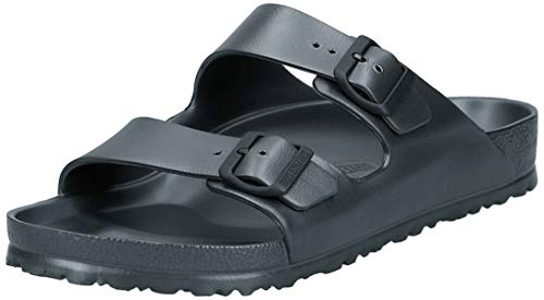 Birkenstock Arizona EVA, Sandalias de Punta Descubierta para Hombre, Plateado (Metallic Anthracite Metallic Anthracite), 44 EU