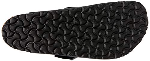 Birkenstock Boston - Sandalias bio, Negro, 44 EU