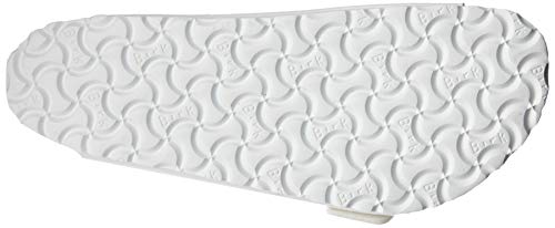 Birkenstock Classic Arizona Birko-Flor, Zuecos Mujer, Color Blanco Lacado, 38 EU