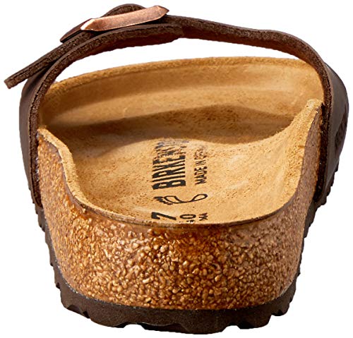 Birkenstock Madrid Birko Flor, Zuecos Hombre, Marrón (Brun Foncé), 43 EU