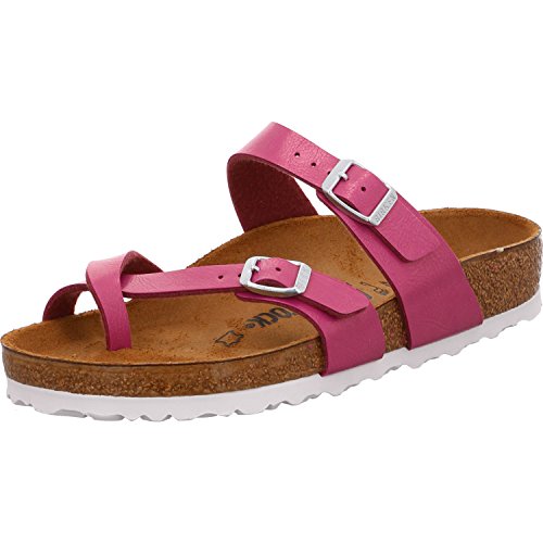 Birkenstock Mayari Birko-Flor - Sandalias unisex, color Rosa, talla 42 EU