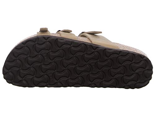 BIRKENSTOCK Sandalias para mujer Gizeh Cuir Gras, trenzadas Habana, color Marrón, talla 37 EU Schmal