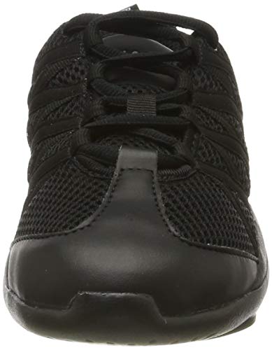 BlochCriss Cross - Zapatos de Jazz chica, color Negro, talla 5 UK