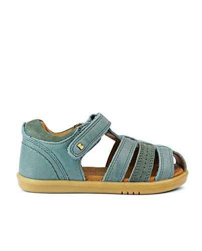 Bobux I-Walk Roam Closed Sandal - Caminantes - Sandalias de Playa de bebé Bobux de Piel (Slate, 23)